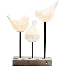 Karedesign Lampe oiseaux porcelaine Kare Design