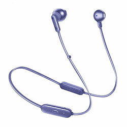 Jbl Tune215Bt Casque Sans Fil Compatible Bluetooth Semi-In-Ear 5.0 Transmission Type-C Écouteur À Charge Rapide Lilas Violet 