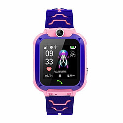 Riffi Riff Q12 See Me Wi-Fi / Sim GPS Tracking Montre pour enfants avec appel vocal et caméra de chat Rose pas cher