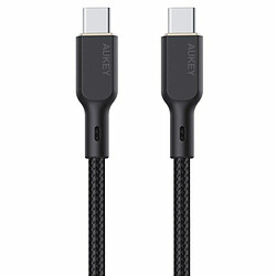 Câble USB-C Aukey CB-KCC102 Noir 1,8 m