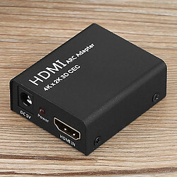 Universal Nouvel adaptateur HDMI ARC vers HDMI + convertisseur optique/audio 4K 1080P CEC 