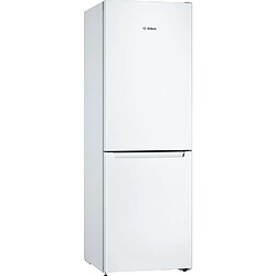 Réfigérateur combiné 60cm 279l no frost blanc - kgn33nweb - BOSCH