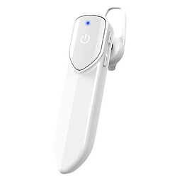 Universal V19 intra-auriculaire sans fil bluetooth 4.2 casque oreille casque stéréo casque mains libres casque sans fil blanc 