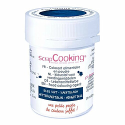 Scrapcooking Colorant en poudre bleu nuit 5 g