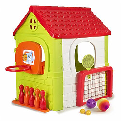 Maison pour enfant Multi-Activités 6 en 1 - plastique anti-UV - FEBER - multi-jeux