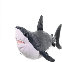 Wild Republic peluche Requin Cuddlekins de 30 cm blanc noir