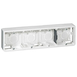 Legrand cadre saillie 10 modules prof. 40 mm horizontal