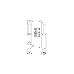 Acheter KWS 1222 Blocage portière 60mm Hub,St.silb.St.schw