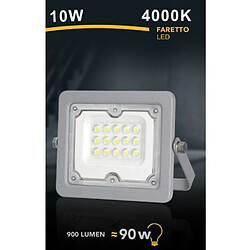 Tradex LED 10 W ULTRA SLIM GREY OUTDOOR IP65 COLD NATURAL WARM LIGHT FS10W-G