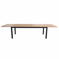 Table EXTENSIBLE HENRI 8/12 places - CEZARE - Effet BOIS