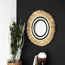 The Home Deco Factory Miroir Savane - Diam 58 cm pas cher