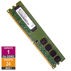 Barrette Mémoire 1Go RAM DDR2 Qimonda HYS64T128020EU-3S-B2 DIMM PC2-5300U · Reconditionné PC2-5300 - 667MHz