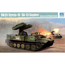 Trumpeter Maquette Char 9k35 Strela-10 Sa-13 Gopher Surface-to-air Missile System