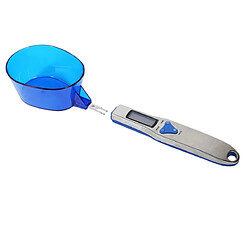 Universal Balance de cuisine Outil de cuisson Moniteur à cristaux liquides Rouleau numérique Balance alimentaire Cuillère électronique portable Balance à louche Poids Outil à gâteau(Bleu)