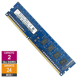 Barrette Mémoire 2Go RAM DDR3 Hynix HMT325U6CFR8C-H9 DIMM PC3-10600U · Reconditionné PC3-10600 - 1333MHz