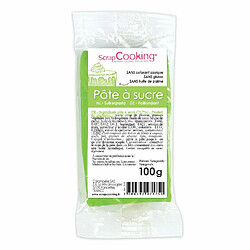 Avis Scrapcooking Pâte à sucre vert prairie 100 g