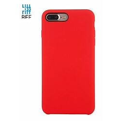 Riffi Coque arrière souple en silicone Riff Slim & Soft pour iPhone 7 / 8 / SE 2020 Rouge 