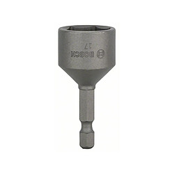 Bosch Douille à queue 6 pans mâle 1/4"" longueur 50mm Diamètre 17mm pour vis à tête 6 pans