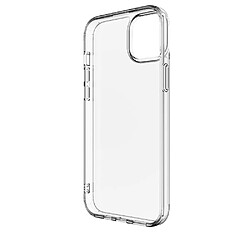 QDOS Coque pour iPhone 15 Plus Hybrid anti-jaunissement Transparent