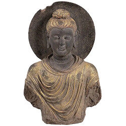 Statue Buste de Bouddha antique 82 cm