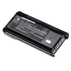 vhbw batterie compatible avec Kenwood NX-240, NX-240V16P, NX-240V16P2, NX-248, NX-340, NX-340U16P, NX-348 radio talkie-walkie (2600mAh, 7.4V, Li-Ion) 