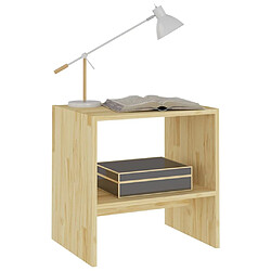 Acheter Maison Chic Table de chevet,Table de nuit,Table d'appoint pour salon 40x30,5x40 cm bois de pin massif -MN37844