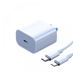 General Chargeur iPhone 0,9 m 1 lot de 1 chargeur iPhone 13 14 charge rapide avec câble USB C vers Lightning, 20 W PD USB C chargeur bloc long chargeur iPhone compatible avec iPhone 14/13/12/11(3 pieds) 