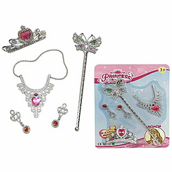 BigBuy Fun Kit de bijoux fantaisie 4 Pièces Princesse