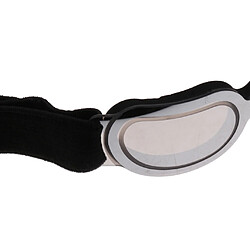 Acheter lunettes anti-vent ajustables chien protection des yeux uv lunettes de soleil argent