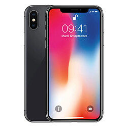 Reborn Apple iPhone X 5.8" 64 Go Nano SIM Gris sidéral Reconditionné - Reconditionné