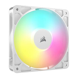 Ventilateur ARGB 120mm - CORSAIR - RS120 - Blanc - Refroidissement performant et effets lumineux ARGB 