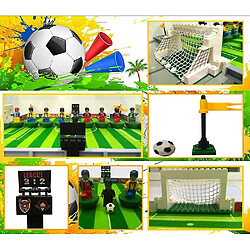 Universal Modèle de construction Kits City Football 3D Blocs Modèle éducatif jouet pour les enfants 