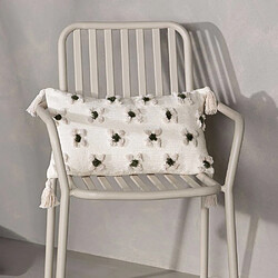 Venture Home Housse de coussin avec pompoms Millie 30x50 cm.