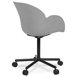 Avis Alterego Chaise de bureau avec accoudoirs 'ORION' gris