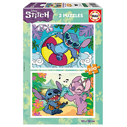 Educa Borras Puzzle 2 x 100 pxs - Stitch 