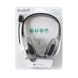 Avis Casques avec Microphone Ewent EW3562 Noir