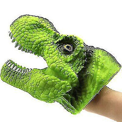 Universal Gants de marionnettes à main dinosaures, jouet modèle de dinosaure doux pour enfants, 10ï¼ ¼ ‰ 