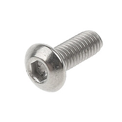 10 pièces gr1 alliage de titane à tête hexagonale boulon à tête boulons vis m3 x 8mm