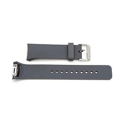 vhbw bracelet L compatible avec Samsung Galaxy SM-R730 Smart Watch montre connectée - 12.5cm + 8.5cm silicone gris 