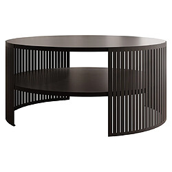 Bestmobilier Cruz - table basse - noir - 75 cm Cruz - table basse - noir - 75 cm - Noir