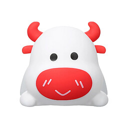 Universal Tap pour les enfants et les bébés LED vache style veilleuse pour l'air libre sans fil, en plus de l'ampoule 7 couleurs rechargeable WWO66 | Lampe de table LED(blanche)