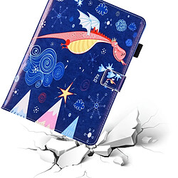 Wewoo Coque pour iPad Pro 10.5 pouces Flying Dragon impression horizontale Flip PU étui de protection en cuir avec titulaire et fentes cartes cadre photo pas cher