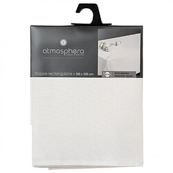 Acheter Maison Futee Nappe anti taches rectangulaire 150 x 300 cm - Blanc ivoire