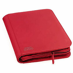 Ultimate guard 4 Pocket Zipfolio Xenoskin Deck case, Rouge 