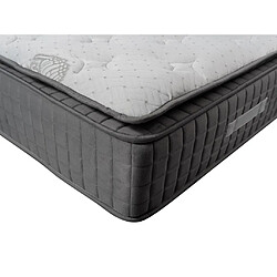 Avis Vente-Unique Ensemble 160 x 200 cm sommier coffre naturel clair + matelas ressorts ensachés 7 zones et mémoire de forme ép.28cm - MARANI de YSMÉE