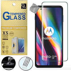 Htdmobiles Film de protection vitre verre trempe transparent pour Motorola Moto G 5G Plus 