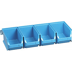 Avis allit Set bac rangement bleu 613x165x75 mm