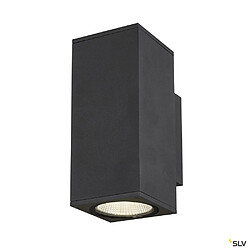 Slv Applique extérieure ENOLA SQUARE UP/DOWN, carré, anthracite, LED, 53W, 3000K/4000K, IP65 - Taille M