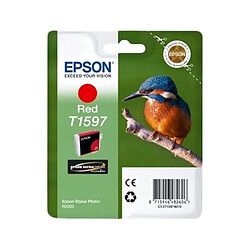 Epson Martin-pêcheur Cartouche Rouge C13T15974010 (T1597)