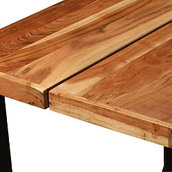 Acheter vidaXL Table de bar Bois massif d'Acacia 150x70x107 cm